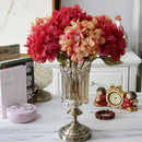 GobekUsa Hydrangea Branch Silk Flower High Quality Fake Party Room Decor