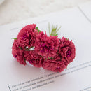 GobekUsa Carnation Stamen Silk Flowers for Home Decor, Wedding, DIY, Gifts