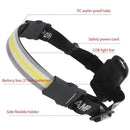 GobekUsa COB LED Sensor Headlamp Waterproof Work Light - 3 Modes