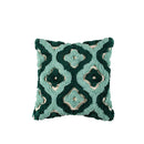 GobekUsa Geometric Embroidery Tassel Cushion Case 45x45cm Home Decor Pillow Case