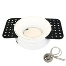 GobekUsa LED Round Recessed Ceiling Mount Downlight - MR16/GU10 Lamp Socket Holder Fixture