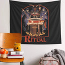 GobekUsa Black Psychedelic Tapestry: Aesthetic Room Decor Wall Hanging