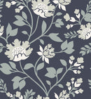 Hedgerow Bloom Wallpaper - Botanical Elegance