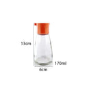 GobekUsa 170ML Seasoning Bottle with Leak-Proof Design for Oil, Soy Sauce & Vinegar