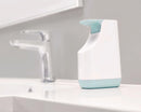 GobekUsa 350ml Non-Drip Soap Pump Dispenser for Bathroom Kitchen, Space-Saving and Compact