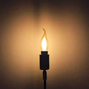 GobekUsa Dimmable LED Filament Bulb 4W E14 220V 2200K Candle Light