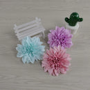GobekUsa Dahlia Flower Wedding Decoration Woolen Chrysanthemum Wreath Bouquet