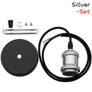 GobekUsa Industrial Pendant Light Lamp E27 90-265V Edison Bulb Holder Loft Home Decor