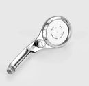 GobekUsa High Pressure ABS Shower Head with Stepless Adjustable Button Rotation