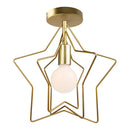 GobekUsa Industrial Ceiling Light - Modern Nordic Iron Lamp Shade for Home Decor