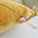 GobekUsa Hand Pleat Embroidered Cushions 30x50/45x45cm Beige Pink Nordic Style Pillowcase
