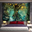GobekUsa 3D Print Hippie Wall Tapestry, Bohemian Home Decor Bed Sheet & Wall Hanging