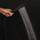 GobekUsa Black Digital Shower Faucet, Matte Black Finish, Thermostatic Temperature Display