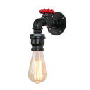 GobekUsa Industrial Water Pipe LED Wall Lamp for Home Decor