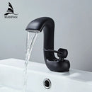 GobekUsa Gold Basin Faucet: Modern Brass Single Handle Mixer Tap for Bathroom
