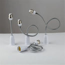 GobekUsa Gooseneck E27 to E27 Base Extension Adaptor for Lamp Bulb Holder