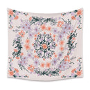 GobekUsa Bohemian Mandala Flower Tapestry Wall Hanging for Living Room Bedroom Decor