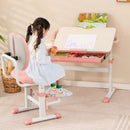 Ergonomic Height-adjustable Kids Study Chair with Double Back Support by LJGDeals