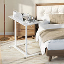 Height Adjustable Computer Desk Sit to Stand Rolling by LJGDeals