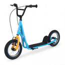 Height Adjustable Kid Kick Scooter with 12 Inch Air Filled Wheel by LJGDeals