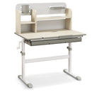 Height Adjustable Kids Study Desk with Tilt Desktop for 3-12 Years Old by LJGDeals