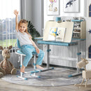 Height Adjustable Kids Study Desk with Tilt Desktop for 3-12 Years Old by LJGDeals