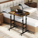 Mobile Standing Desk with Power Outlets & Adjustable Height by LJGDeals