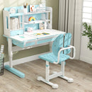 Height-adjustable Kid's Study Chair with Double Back Support and Breathable Seat for 3+ Years Old by LJGDeals