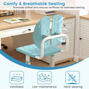 Height-adjustable Kid's Study Chair with Double Back Support and Breathable Seat for 3+ Years Old by LJGDeals