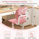 Height-adjustable Kid's Study Chair with Double Back Support and Breathable Seat for 3+ Years Old by LJGDeals