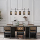 Hemaaolay Colored Glass Chandelier