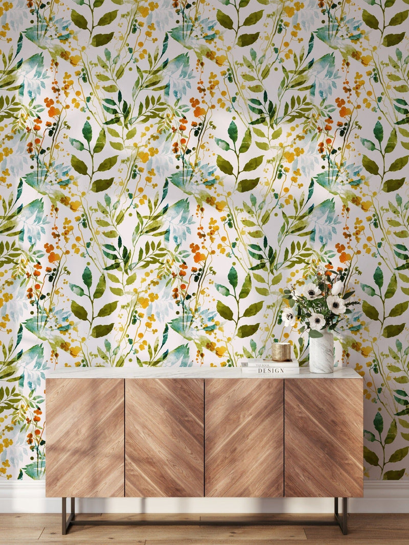 Herbs Wallpaper Peel and Stick