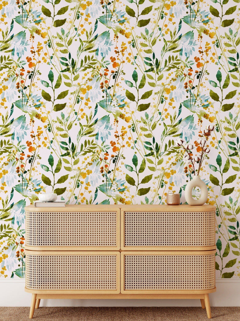 Herbs Wallpaper Peel and Stick