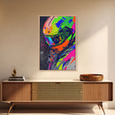 Motorcycle wall art framed print, Motorcycle poster print, MotoGP art, Motorcycle gifts, Motorcycle gift, Biker gift ready to hang print