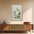 Flower Market Print, Botanical Wall Art, Floral Drawing Posters, Custom Wall Art, Canvas Print, Flower Pattern Wall Art