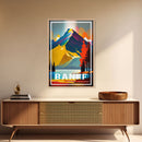 Canada Wall Art, Canada Art Print, Banff, Alberta, Travel Wall Print, Travel Poster, Travel Artwork, Travel Wall Art, Canvas Wall Print