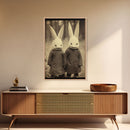 Spooky Art Print, Horror Art Print, Dark Wall Art, Creepy Wall Art, Occult Art, Canvas Wall Print, Wall Art, Vertical Print, Room Decor