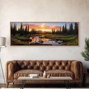 Panoramic Print of Kings Canyon National Park, Extra Large Wall Art, Panoramic Wall Art, Panoramic Landscape Print, Landscape Photography
