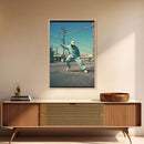 Street Dancer, Hip Hop Art, Urban Wall Art, Canvas Print, Wall Hanging, Portrait Art, Boys Bedroom Decor, College Dorm Decor, Modern Prints