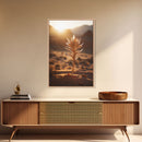 Giant Andersonia, Desert Art, Plant Art, Canvas Print, Wall Hanging, Portrait Art, Business Gift, College Dorm Decor, Minimalist Prints