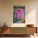Change456 Architecture Print, 19th Century Architecture Photography, Mexico City Wall Art, Wood Framed Canvas Print