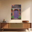 Change34 Architecture Print, 19th Century Architecture Photography, Mexico City Wall Art, Wood Framed Canvas Print