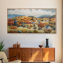 Sunset Winter Cowboy Trail Canvas Print, Perfect Christmas Decor, Rustic Winter Home Art, Western Holiday Landscape Wall Art