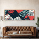 Retro 90s Mall Art - Framed Canvas Print - Mall Wall Decor