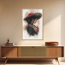Chicano painting Print, Mexicano Wall Art, Female Matador, Female Bull Fighter Painting Print, Chicano Wall Art, Tejano Decor