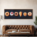 Pastries Painting Print, Bakery Wall Art, Art for Bakery, Food Painting, Kitchen Decor, Food Art, Food Paintings, Food Illustration