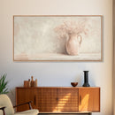Cute Boho Wall Art For Kitchen or Dining Room, Oil Painting Of a Flower Pot, Cute Decor Idea, Cute Wall Art, Gift For Her