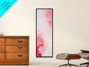Rose Painting Framed Canvas Print Romantic Pink Art Light Abstract Wall Art Above Couch Art Gift Idea Living Room Wabi Sabi Decor