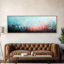 Dreamy Floral Poppy Field Canvas Print, Boho Wall Art, Nature Botanical Decor, Feminine Aesthetic Painting, Bedroom Wall Art