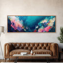 Underwater Coral Reef Canvas Print, Vibrant Ocean Life Wall Art, Marine Aesthetic, Coastal Home Decor, Sea Lovers Gift